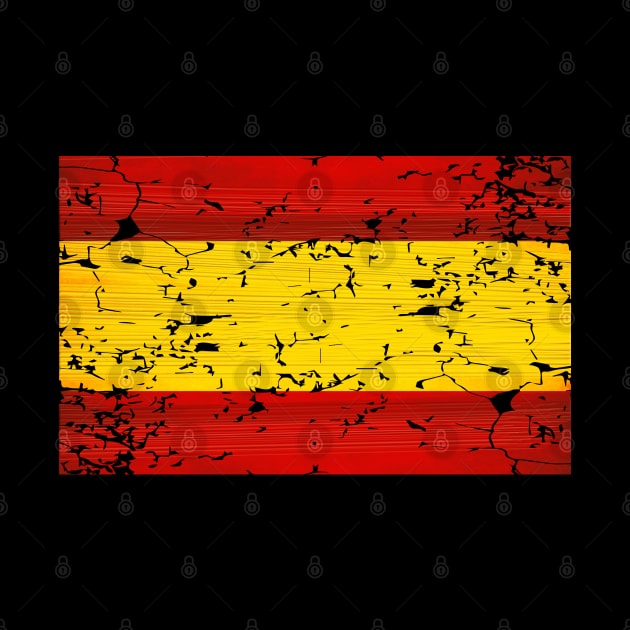 Spain Flag by Dojaja