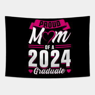 Class of 2024 Senior Gifts Funny Senior Mom Tapestry