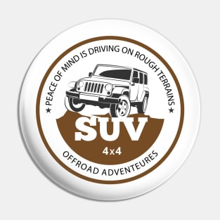 Offroad Adventures Pin