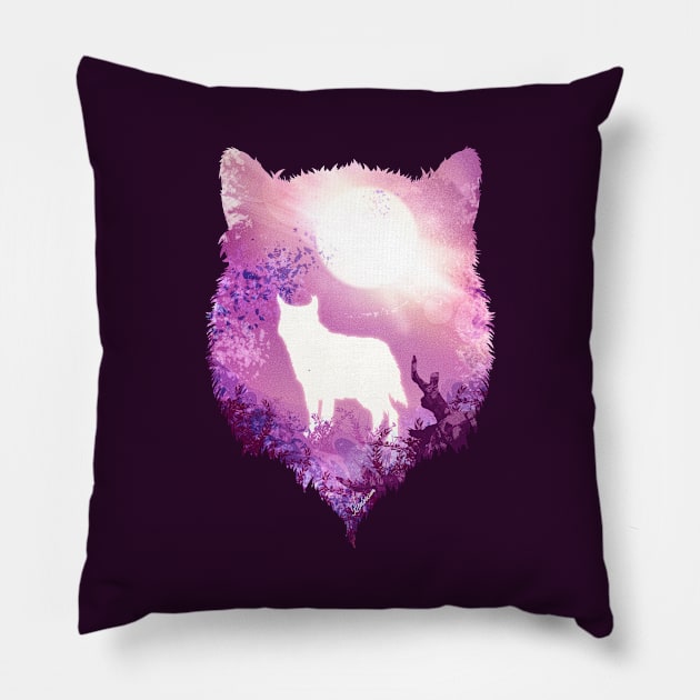 Spellbinding Winter Pillow by DVerissimo