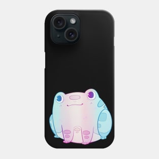 Chibi Frog Sitting - Trans Flag Phone Case