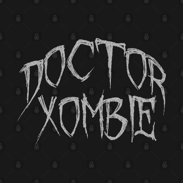 Doctor Xombie Metal Logo by Xombie Ink