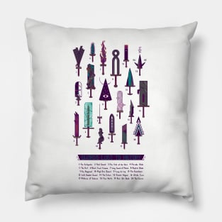 Swords Lost to History Pillow