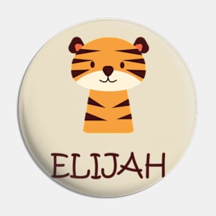 Elijah sticker Pin