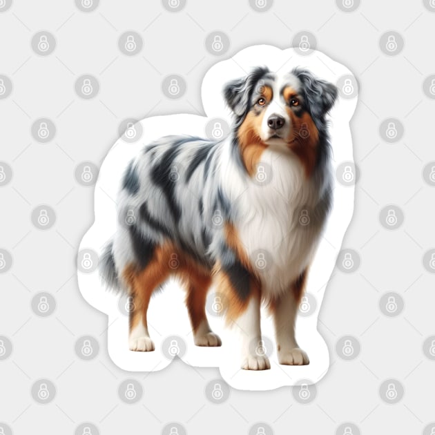 Australian Shepherd Magnet by millersye