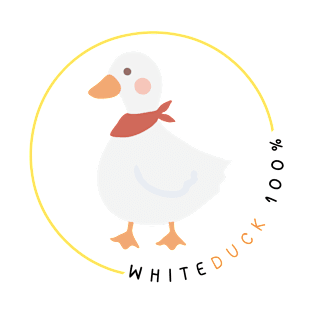 White duck 100% T-Shirt