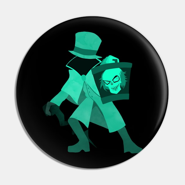 Hatbox Ghost Pin by AnderGear