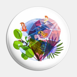 Bright world of the tropics Pin