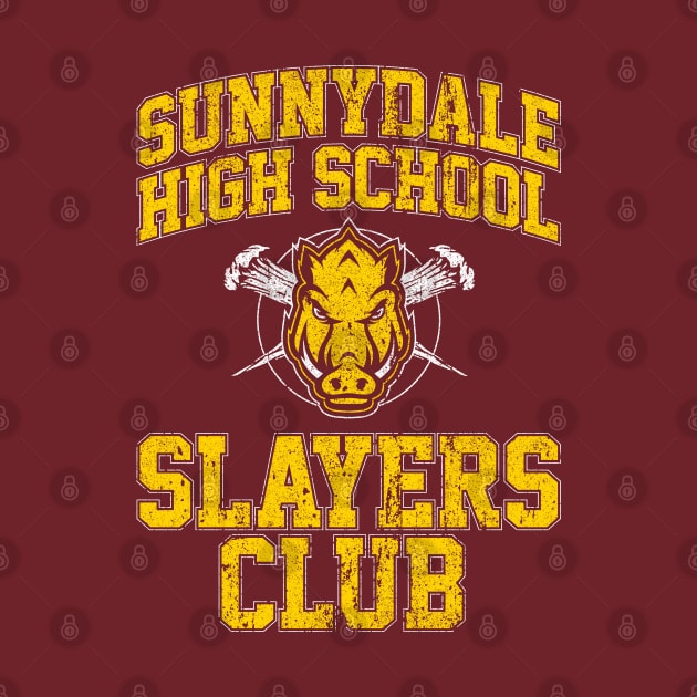 Sunnydale High School Slayers Club by huckblade