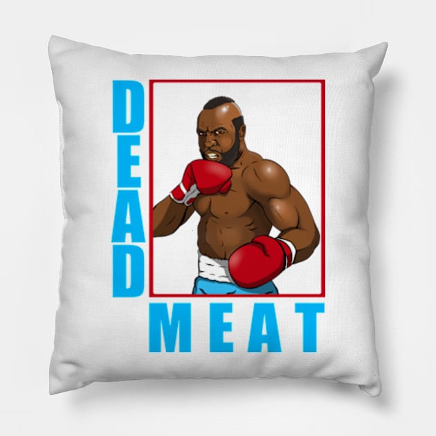 Clubber Lang Pillow by DrawnStyle