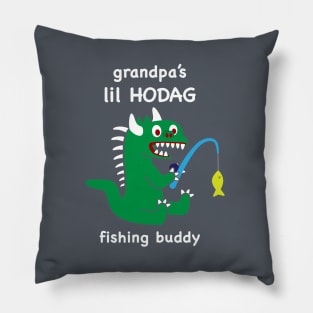 Lil Hodag - Grandpa’s Lil Hodag Fishing Buddy Children’s Character Pillow