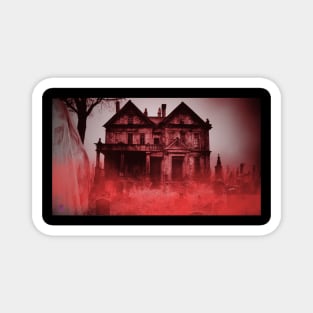 Haunted House Magnet