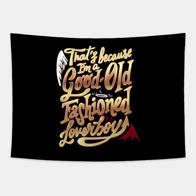 Good old fashioned loverboy Tapestry by Dollmaster