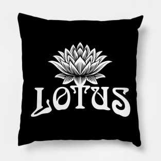 Lotus Flower Pillow