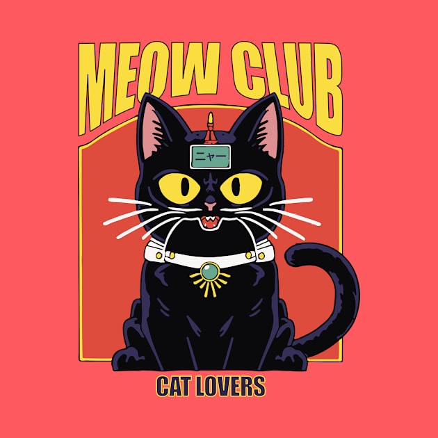 Meow club. Cat lovers by DragonDream