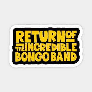 Vintage Funk - The Incredible Bongo Band Tribute Art Magnet