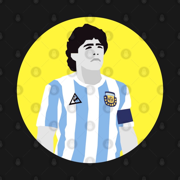 Diego Armando Maradona by nankeedal