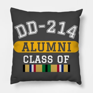 DD-214 Alumni Class of Desert Storm Veteran Pride Pillow