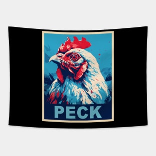 Pun Chicken Gifts Men Kids Women Meme Funny Chicken Tapestry