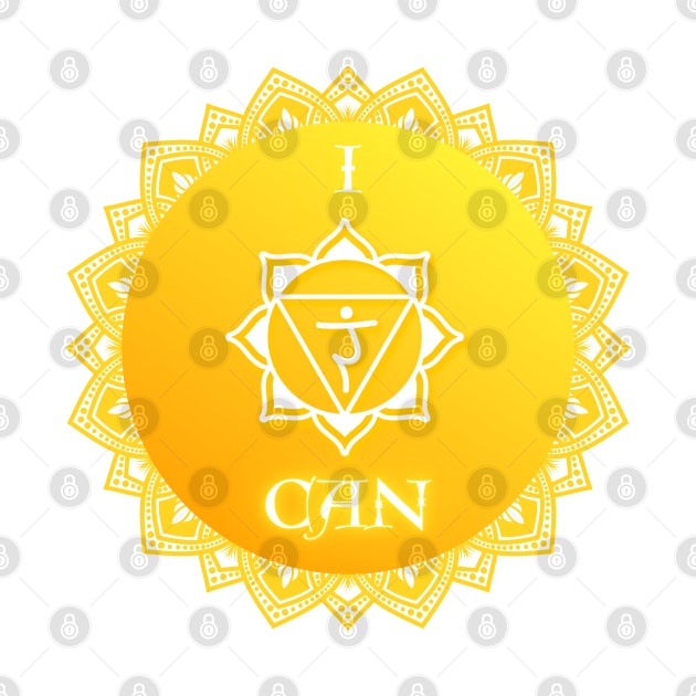 Solar Plexus Chakra Mantra - I Can by Mazzlo Shop