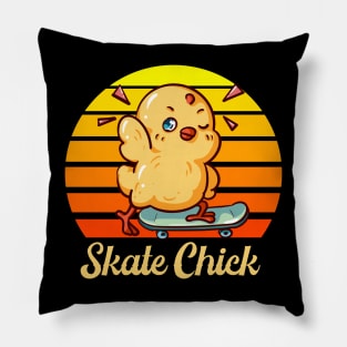 Skate chick Pillow