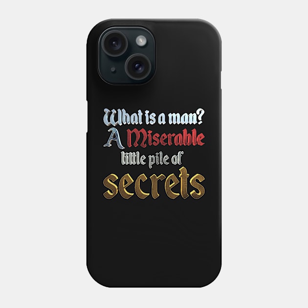 What Is a Man Phone Case by ChrisHarrys