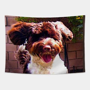 Portuguese Water Dog Tapestry