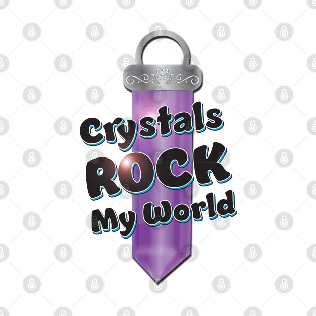 Crystals Rock My World patch by KEWDesign