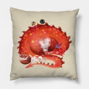 Friendly dragon Pillow