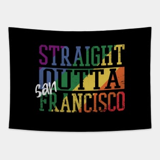 Straight Outta San Francisco Tapestry