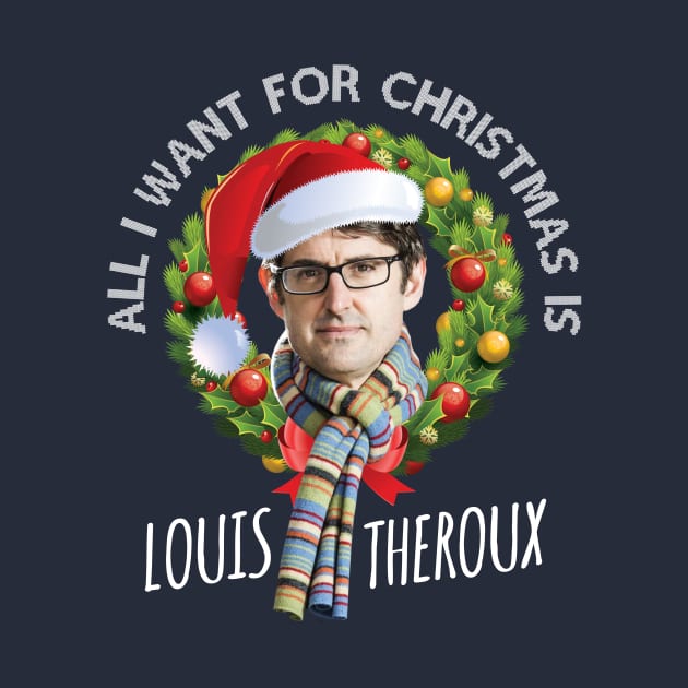 Wreath All I Want For Christmas Is Louis Theroux by Rebus28