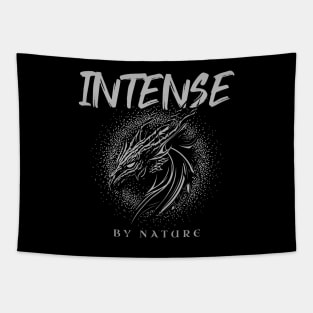 Intense By Nature Quote Motivational Inspirational Tapestry