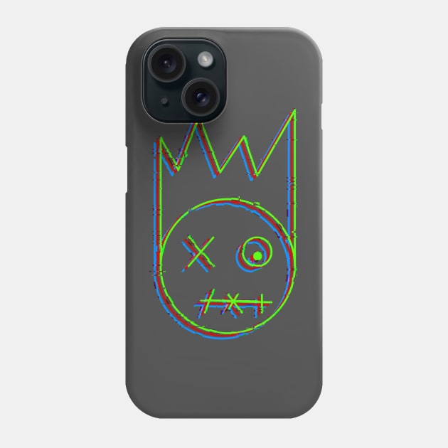 Glitchy Phone Case by Randomart