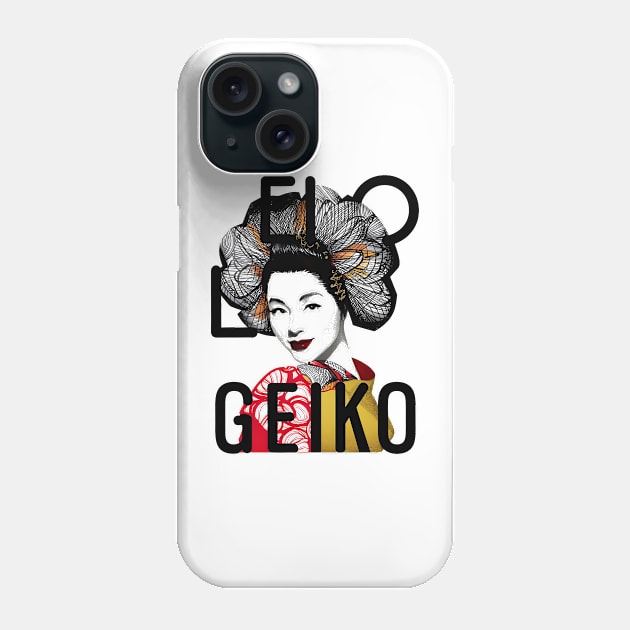 Geiko Phone Case by Ravenglow