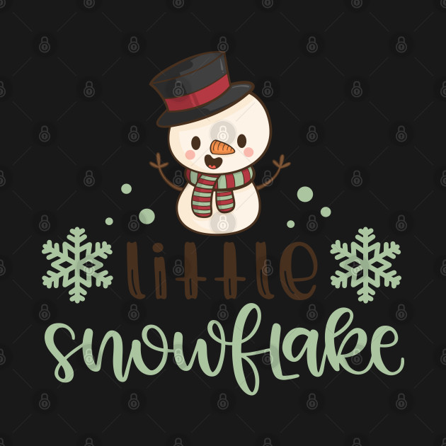 Disover Little Snowflake - Snowflake - T-Shirt