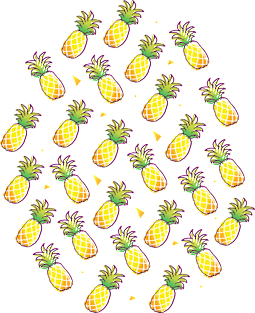 Pineapple Pattern Magnet