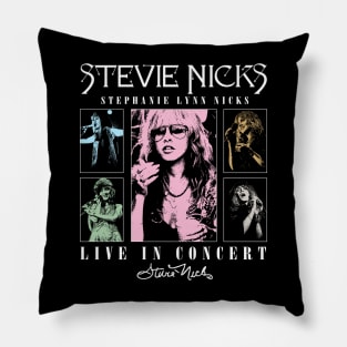 Stevie Nicks Vintage Rock Music 2023 Tour Live in Concert Pillow