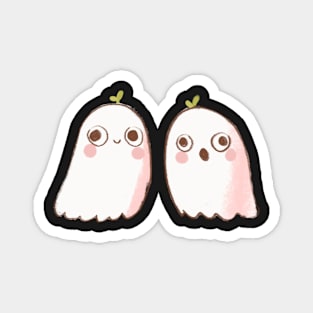 Cute Ghosts illustration Magnet