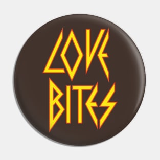 Def Leppard Valentine's Day Card | Love Bites Design Pin