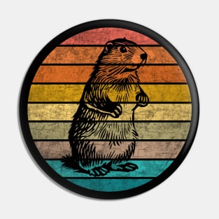 Vintage Groundhog Pin