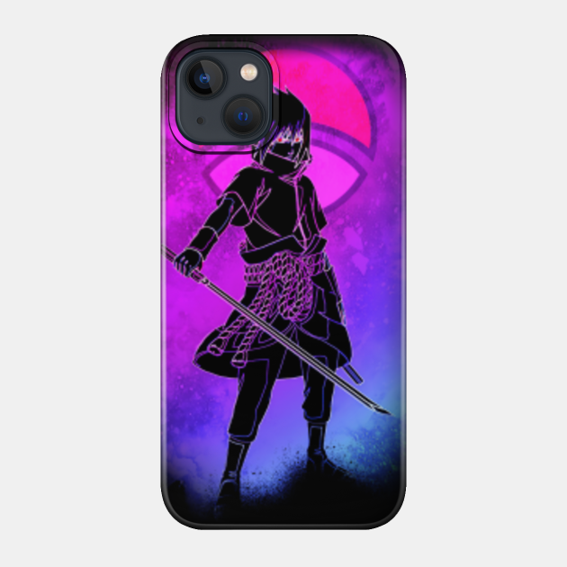 Cursed Leave - Sasuke Uchiha - Phone Case