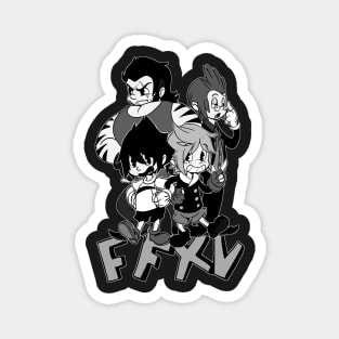 FFXV Toon! (B/W edition) Magnet