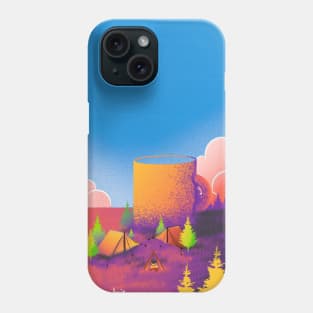 Coffee and campsite Phone Case