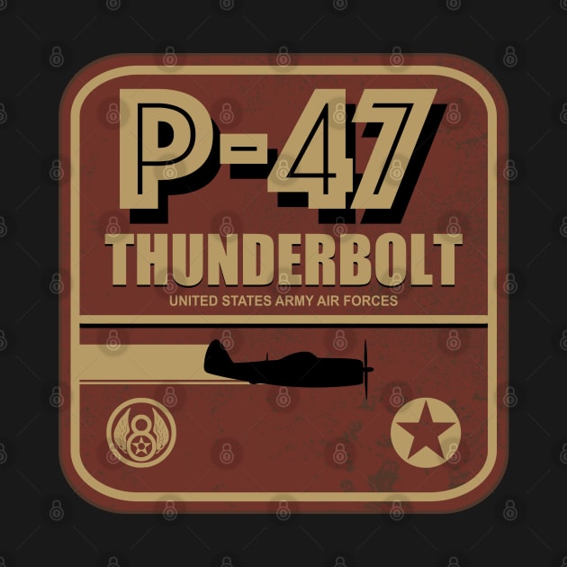 P-47 Thunderbolt (Small logo) by TCP