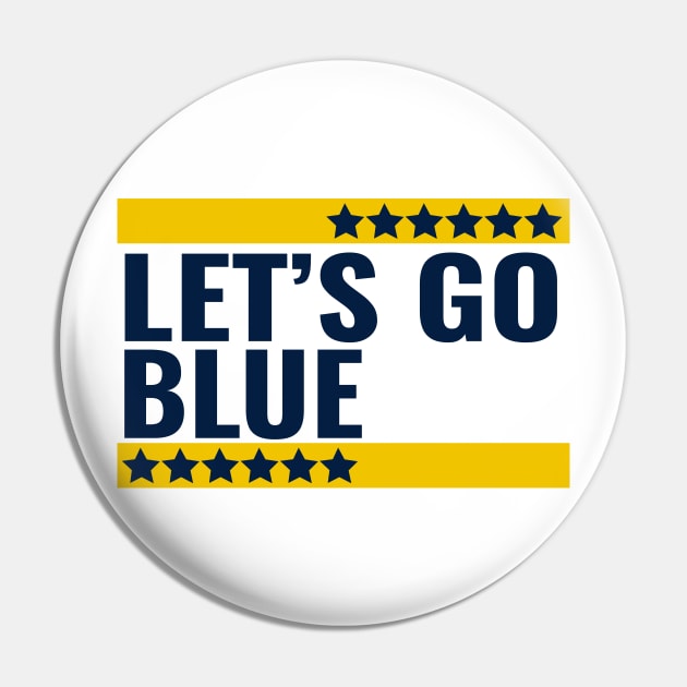 lets go blue Pin by ALSPREYID