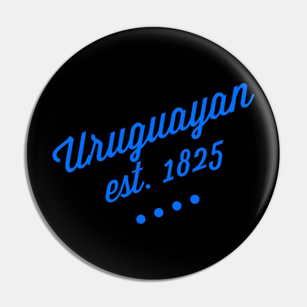 Uruguayan Pin by MessageOnApparel