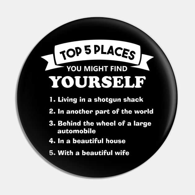 Talking Heads Top 5 Places You Might Find Yourself Pin by Bigfinz