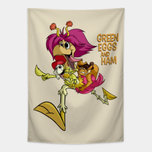 green eggs and ham tapestries