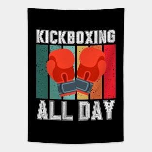 Kickboxing All Day Tapestry