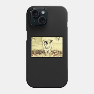 Husky Puppy Running Phone Case